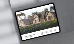 mockuuups ipad pro mockup placed on marble surface with shadows