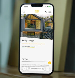mockuuups iphone 13 pro mockup on wooden shelf