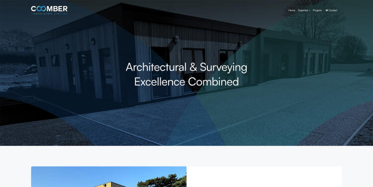 Home page of Coomber Associates website