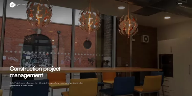 Home page of Rockall Projects website