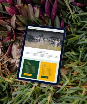 mockuuups ipad air mockup on some grass