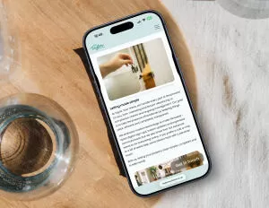 mockuuups breakfast with a minimalist touch including an iphone mockup