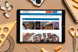 mockuuups education styled ipad mockup