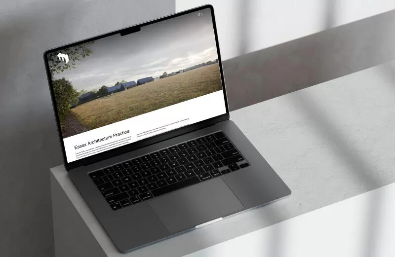 mockuuups macbook pro mockup on marble with dynamic shadows